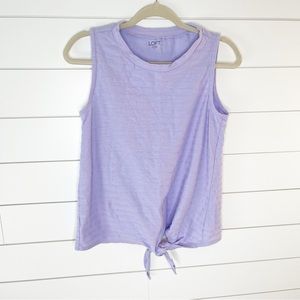 LOFT Outlet Lavender Tank Top Medium